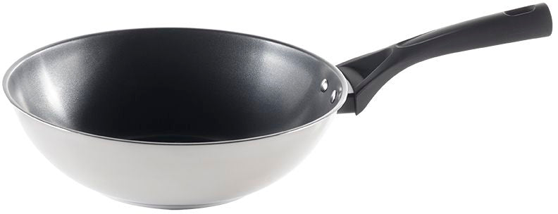 PYREX Expert Touch Wokpan 28 cm – Krasvaste premium wok met soft‑touch ergonomie en driedubbel antiaanbak