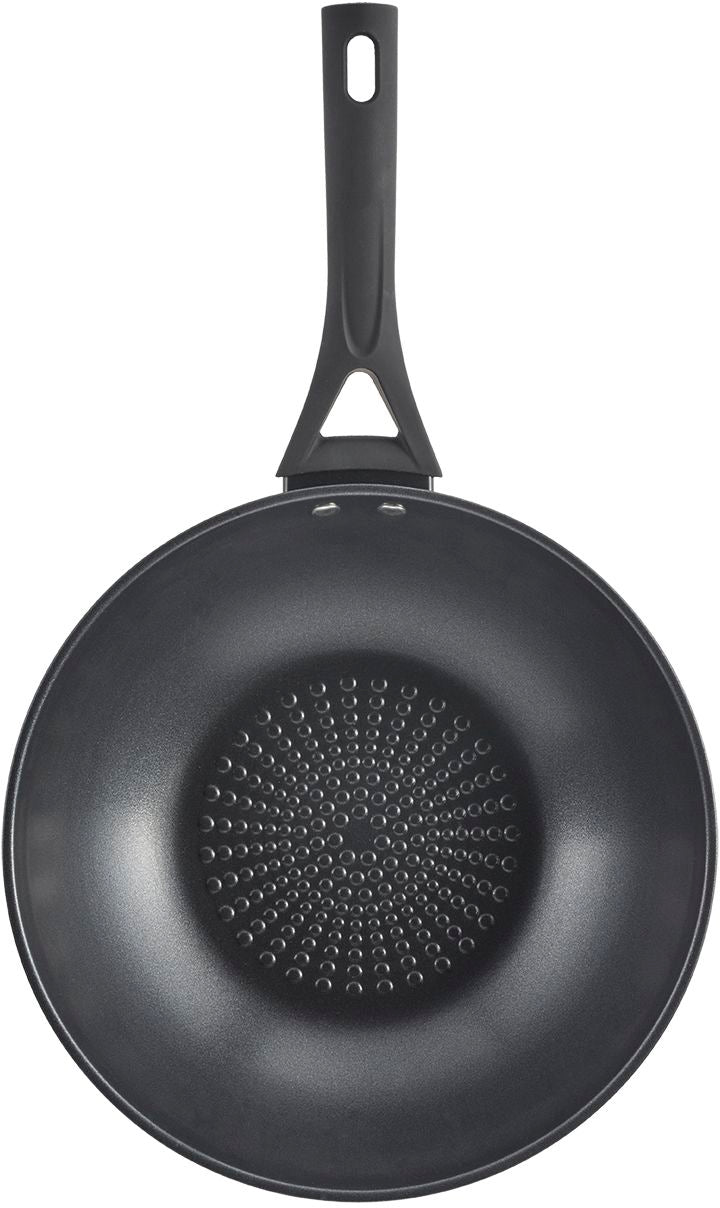 PYREX Expert Touch Wokpan 28 cm – Krasvaste premium wok met soft‑touch ergonomie en driedubbel antiaanbak