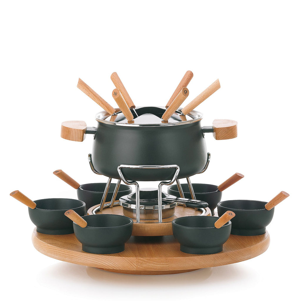 NATURA Fonduecarrousel – Sfeervol Genieten met 23-delige Set