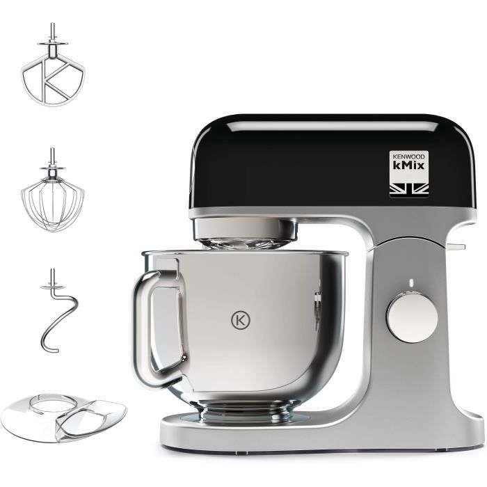 KENWOOD KMX750BK Patisserie Keukenrobot – Stijlvolle 5L Mixer in Elegant Zwart