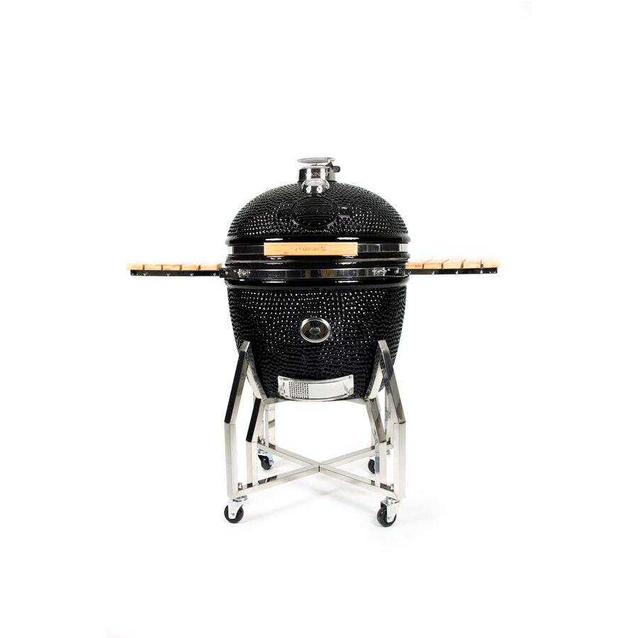 YAKINIKU Kamado 24" XXLARGE – Compleet Pro Grillpakket met Onderstel, Zijtafels en Hoes