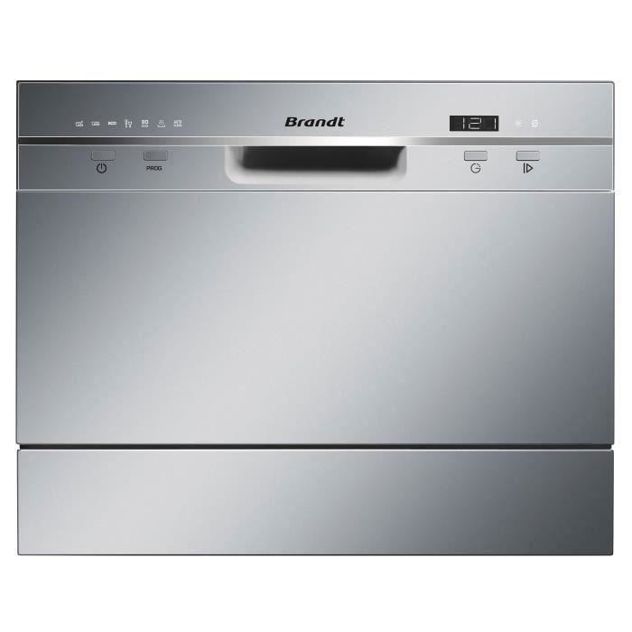 BRANDT DFC6519S Vrijstaande Vaatwasser – Compacte Kracht met Stil Vermogen