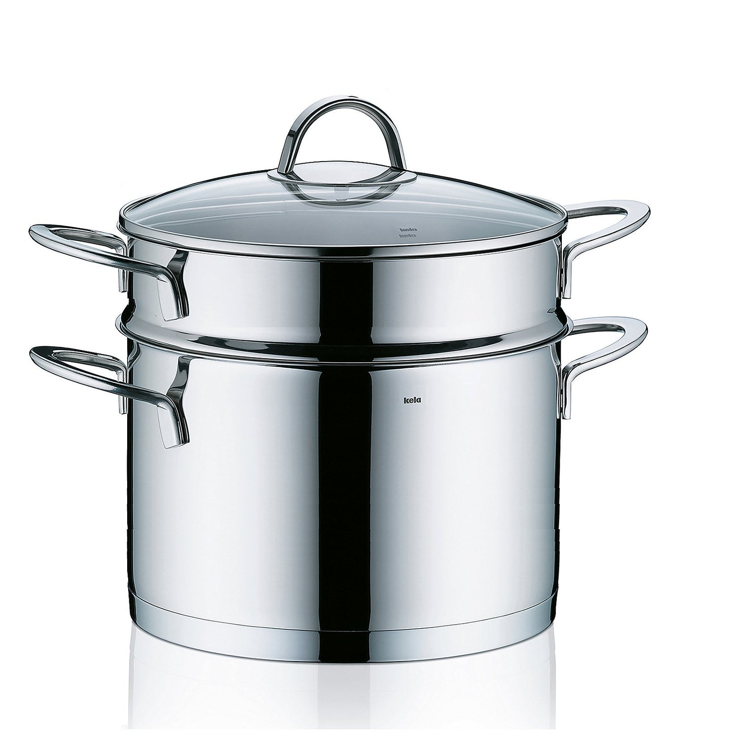 CAILIN Pastapan 6,5L – Roestvrijstalen pastapot met zeefinzet voor moeiteloos koken en afgieten