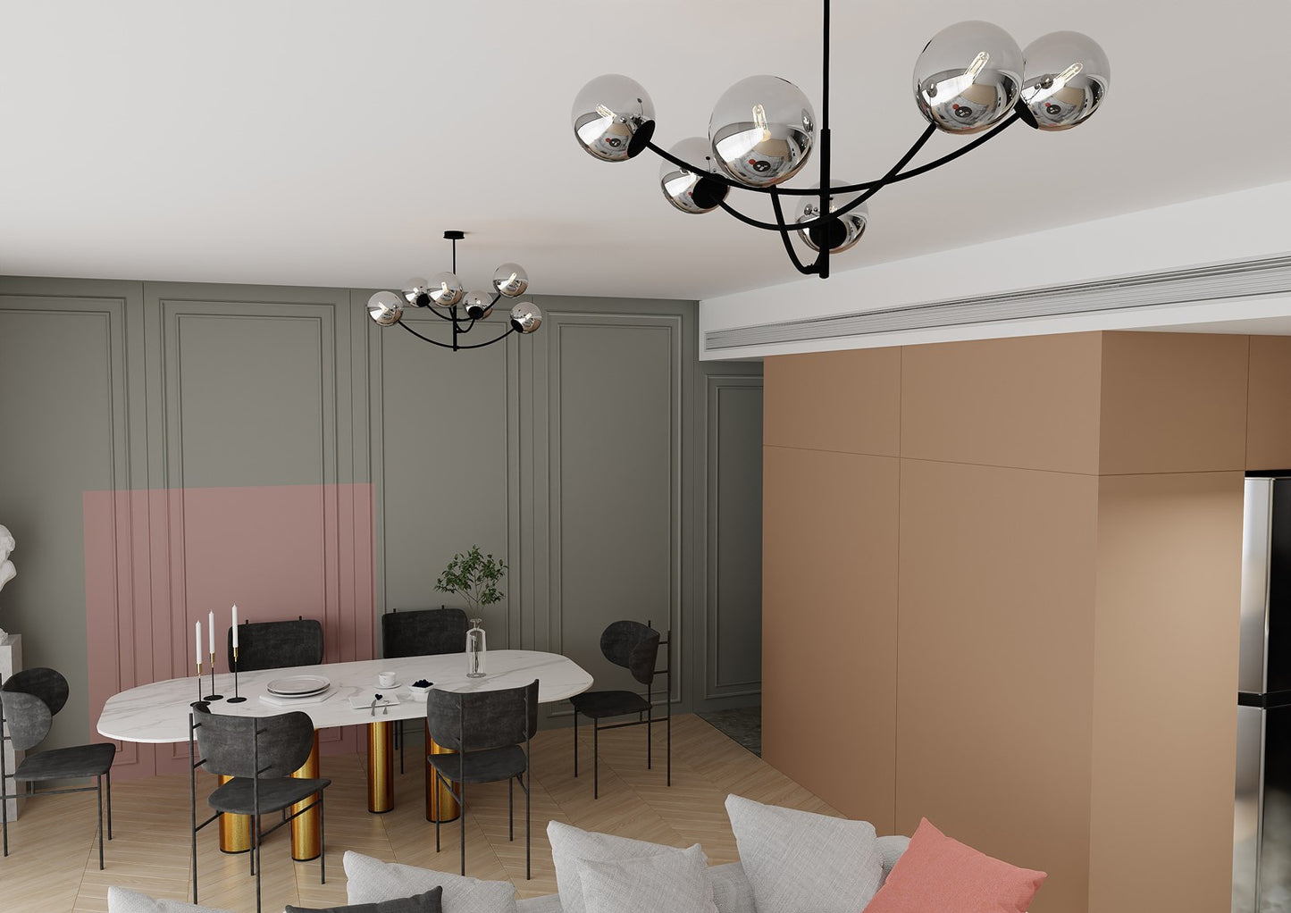 HUNTER 6 BLACK GRAFIT – Verlicht groots met moderne elegantie en karakter