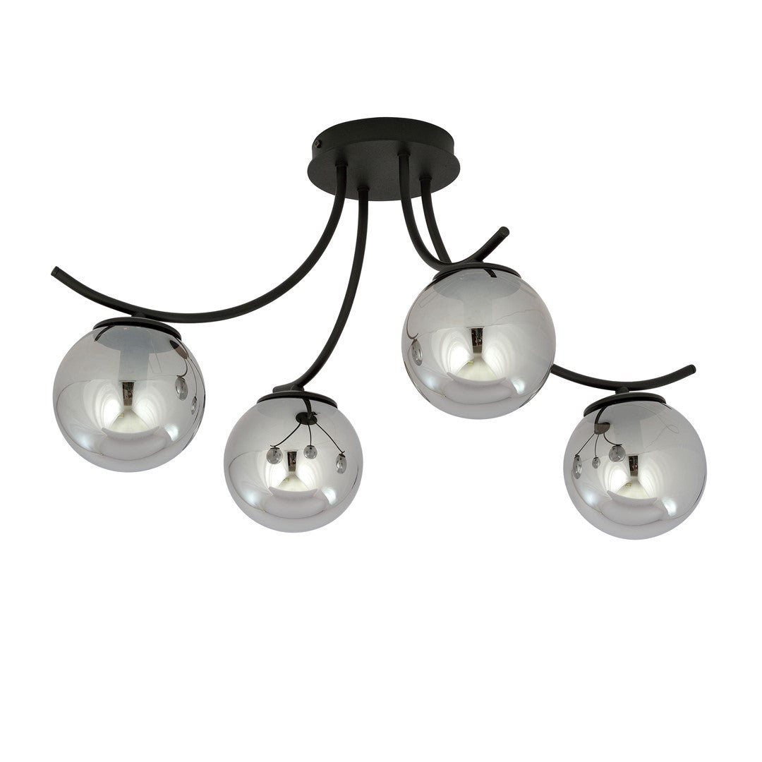 BOSTON 4 BLACK GRAFIT – Elegantie en krachtig design voor elke ruimte