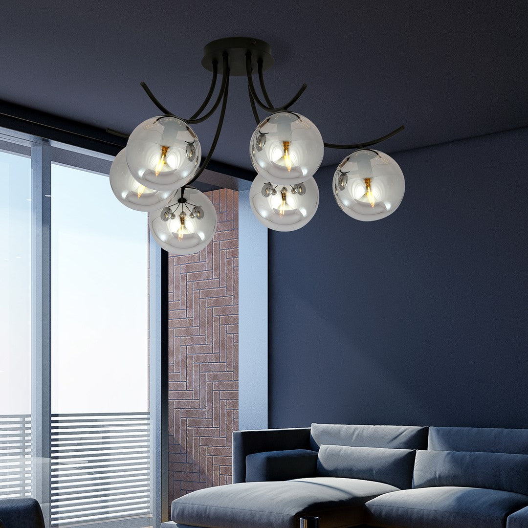 BOSTON 6 BLACK GRAFIT – Modern minimalisme met stijlvolle uitstraling