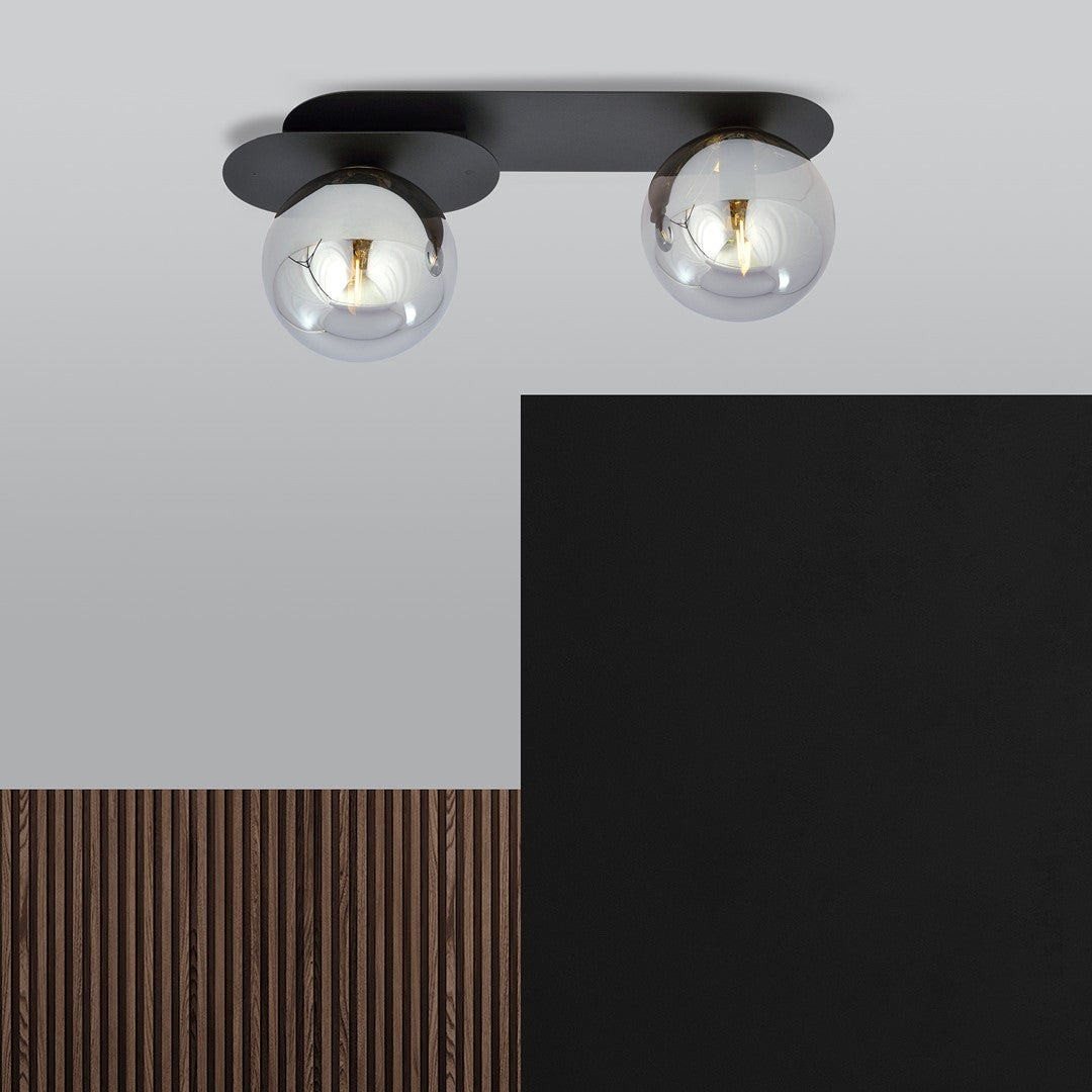 PLAZA 2 BLACK GRAFIT – Industrieel design met een minimalistische uitstraling