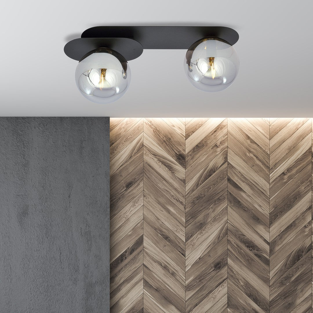 PLAZA 2 BLACK GRAFIT – Industrieel design met een minimalistische uitstraling