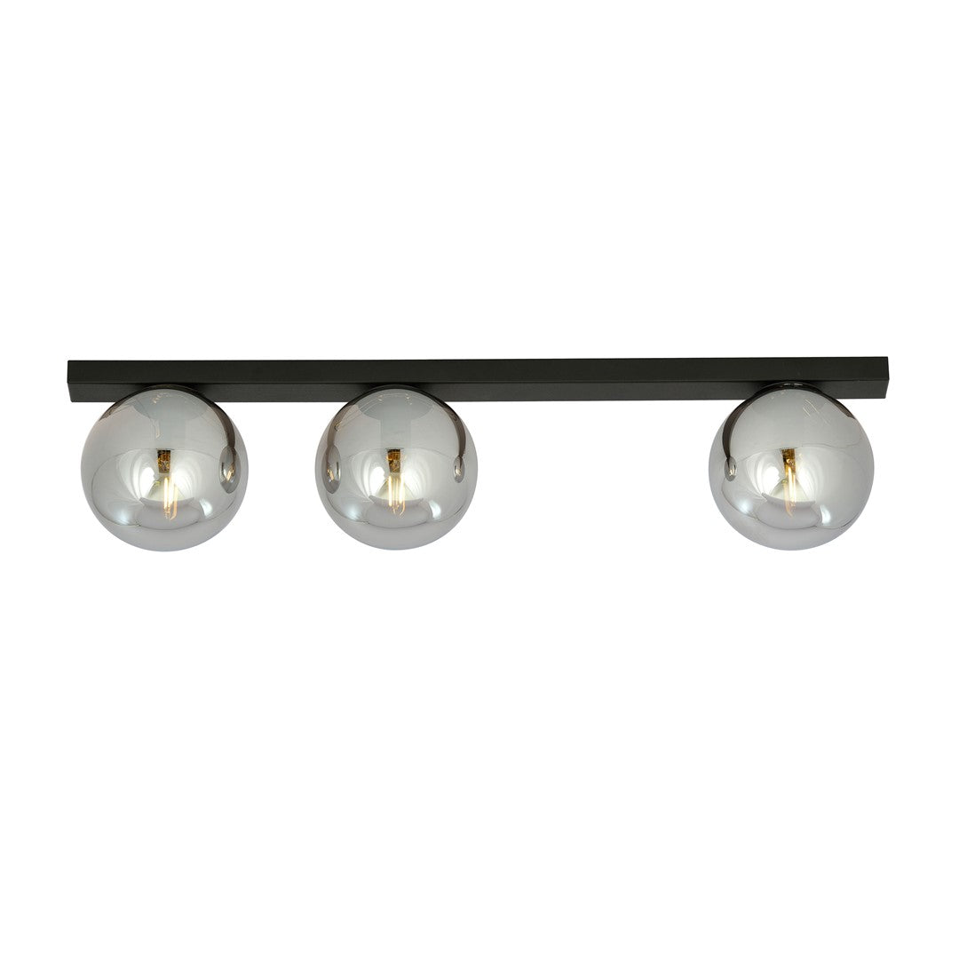 FIT 3 BLACK GRAFIT – Minimalistische plafondlamp met industriële flair
