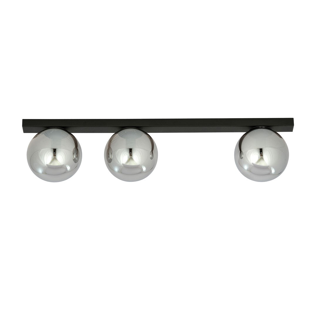 FIT 3 BLACK GRAFIT – Minimalistische plafondlamp met industriële flair