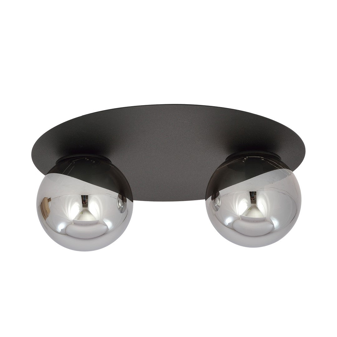 SOLAR 2 BLACK GRAFIT – Minimalistische plafondlamp met industriële flair