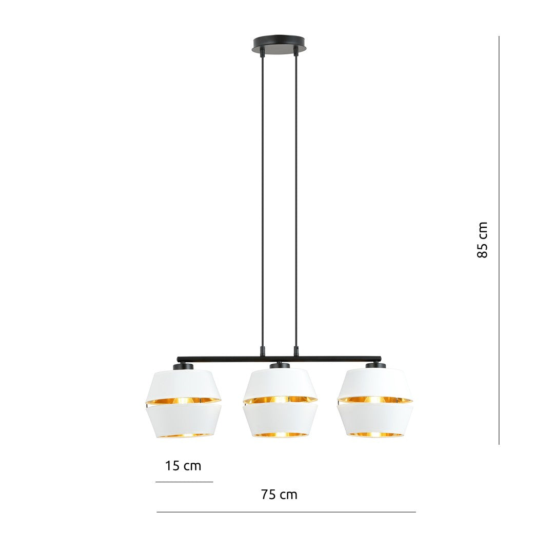 PIANO 3 White Gold – Verfijnde elegantie met een warme, gouden gloed