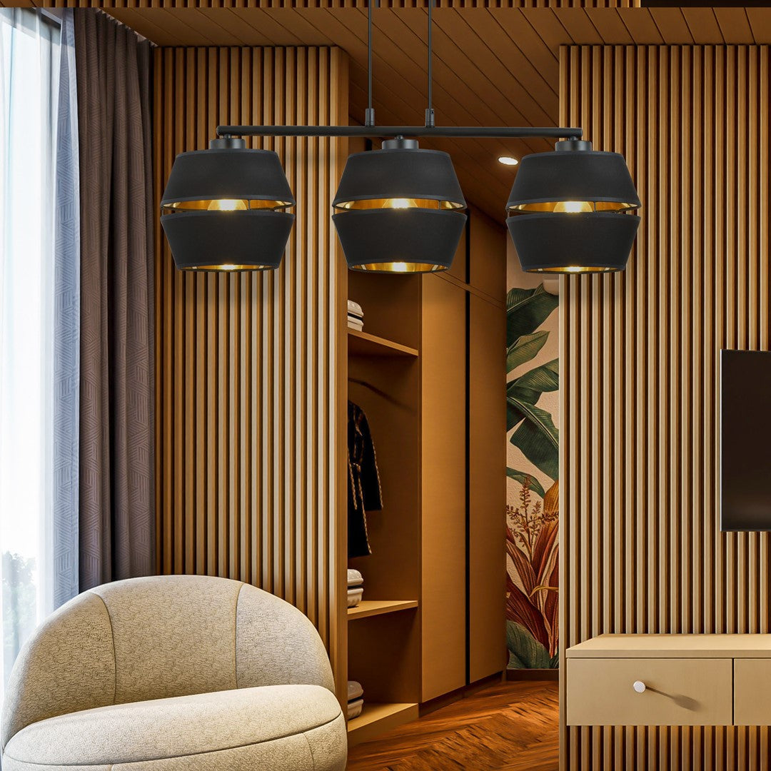 PIANO 3 Black Gold – Tijdloze elegantie met een warme, luxe uitstraling