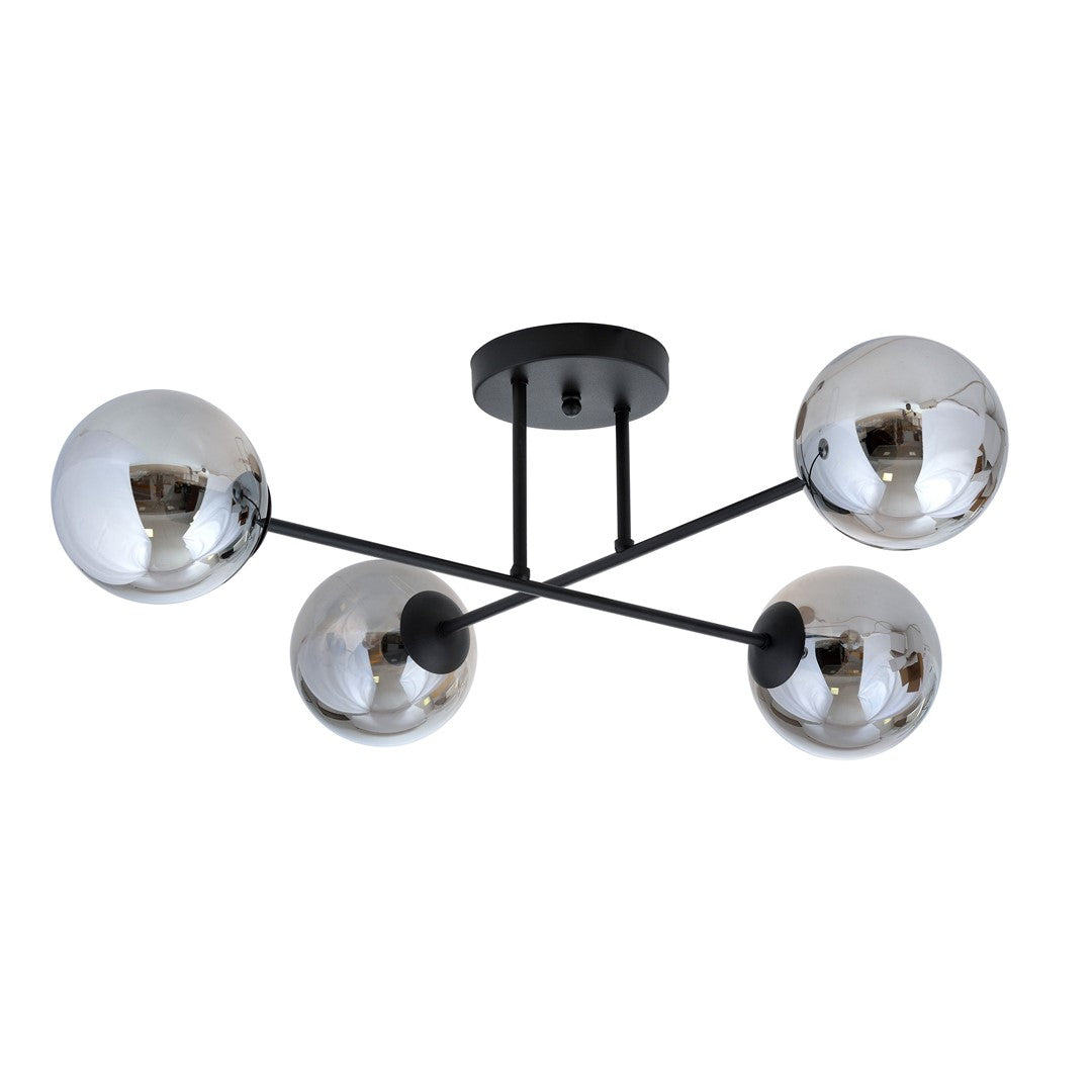 ROMA 4 – Minimalistische plafondlamp voor moderne elegantie en optimale verlichting