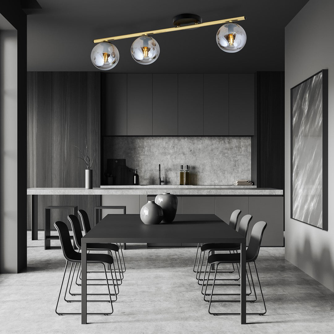 MONZA 3 – Minimalistische plafondlamp met elegante afwerking voor elk interieur