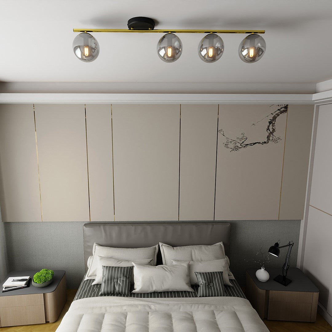 MONZA 4 – Minimalistische plafondlamp met moderne elegantie