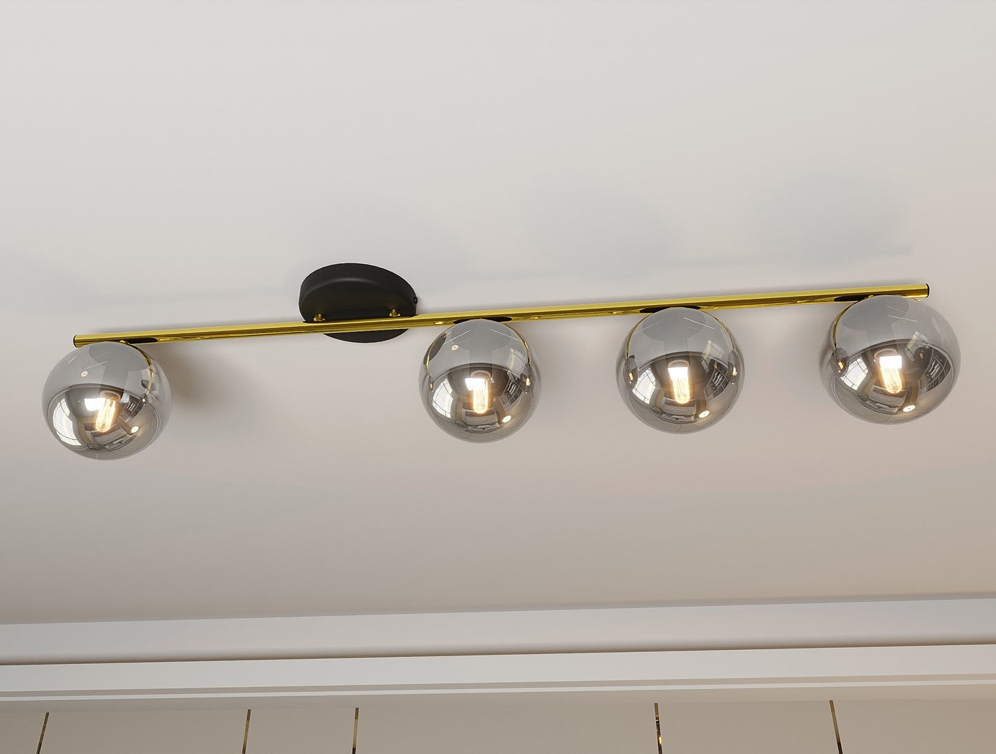 MONZA 4 – Minimalistische plafondlamp met moderne elegantie