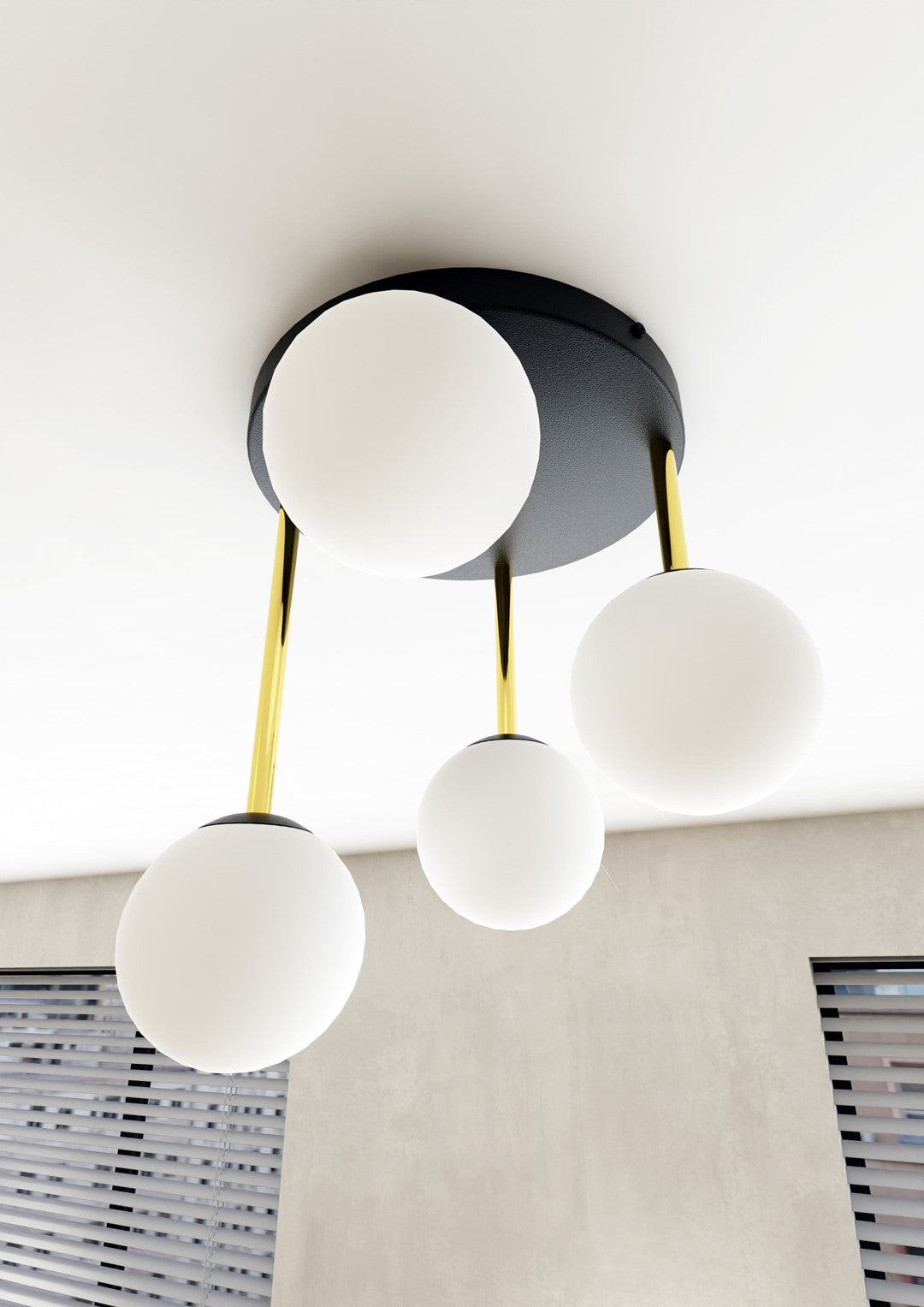 DOLCE 4 – Minimalistisch design met gouden accenten voor stijlvol wooncomfort