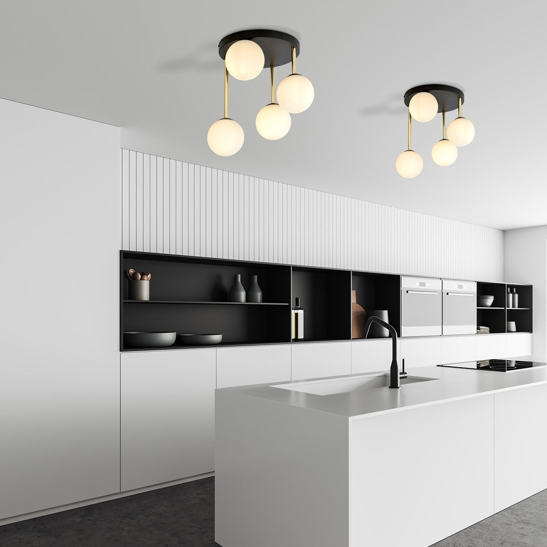 DOLCE 4 – Minimalistisch design met gouden accenten voor stijlvol wooncomfort
