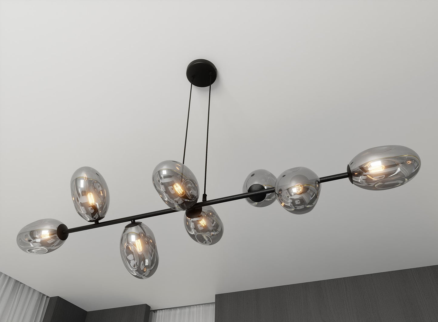PANDORA 8 Black Grafit – Groots design met ruimte voor jouw persoonlijke stijl