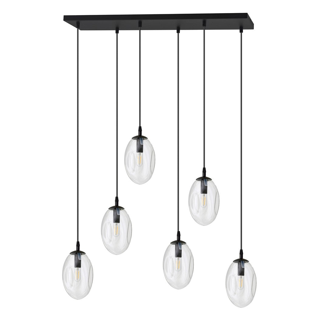 ASTRAL 6 Transparant – Sierlijke verlichting met een luchtige, heldere uitstraling