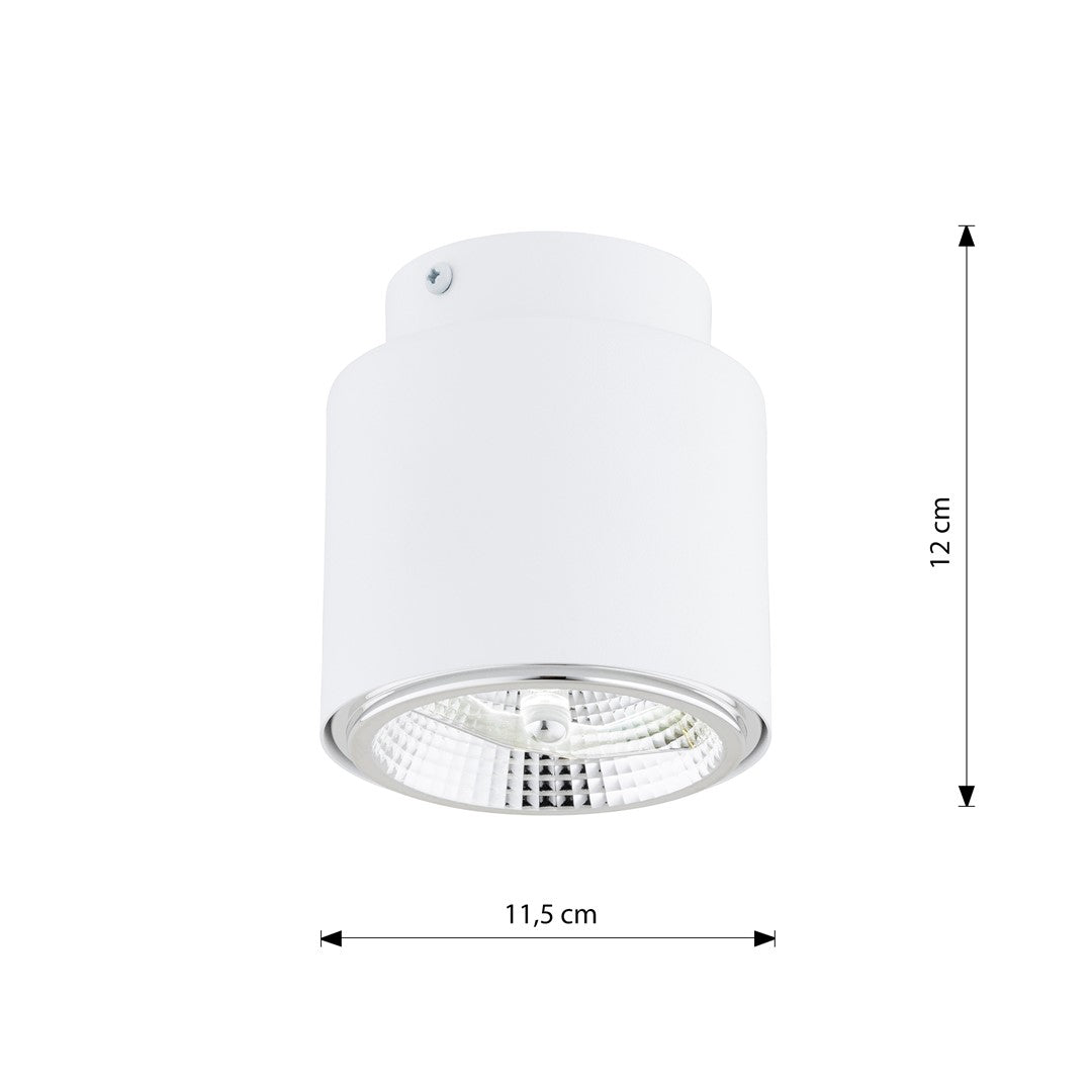 NANO 1 White – Minimalistische precisie in een compacte vorm