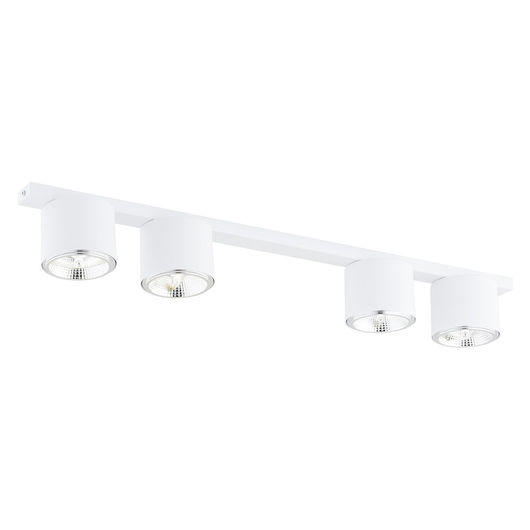 NANO 4 White – Strakke plafondlamp met gerichte lichtkracht en moderne esthetiek