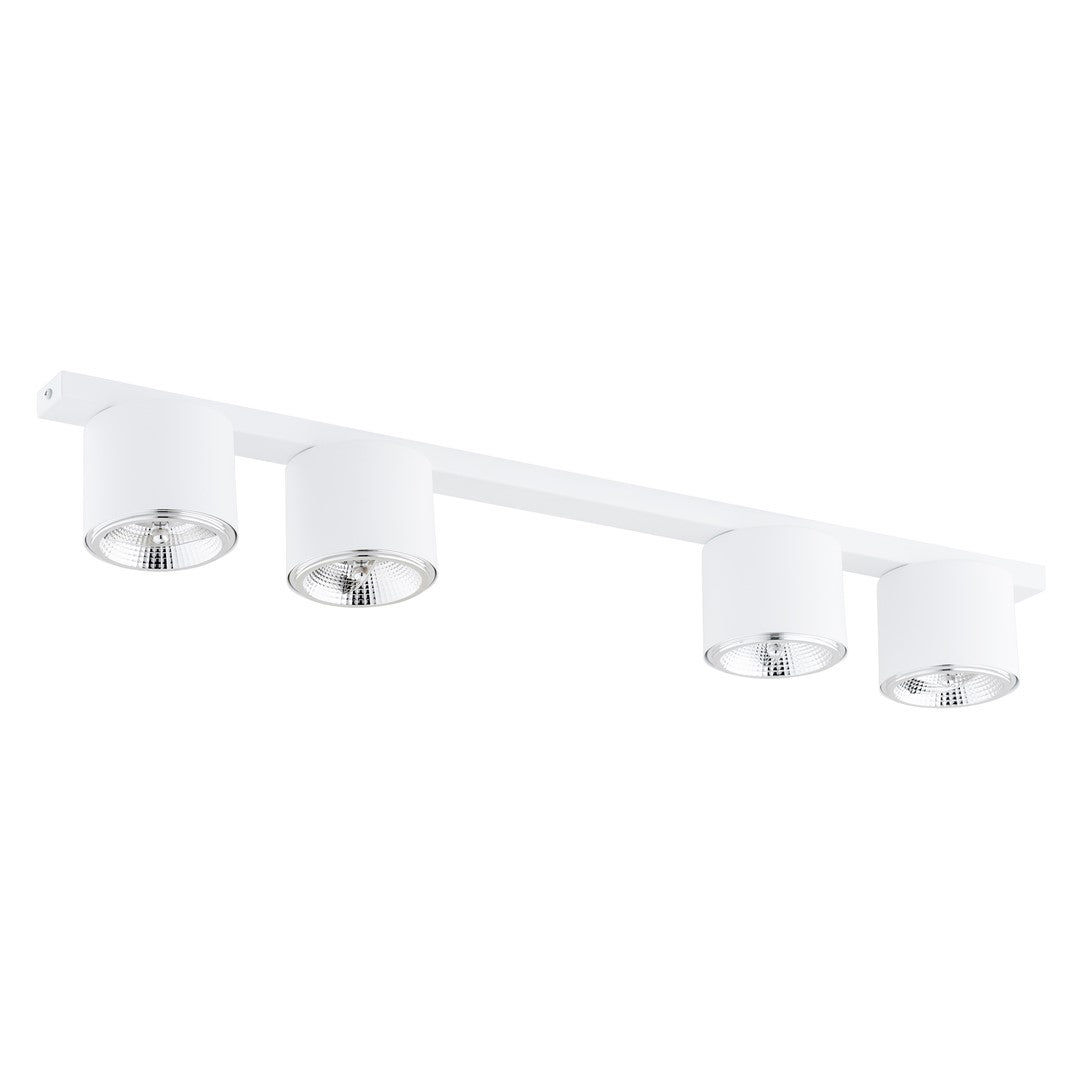 NANO 4 White – Strakke plafondlamp met gerichte lichtkracht en moderne esthetiek