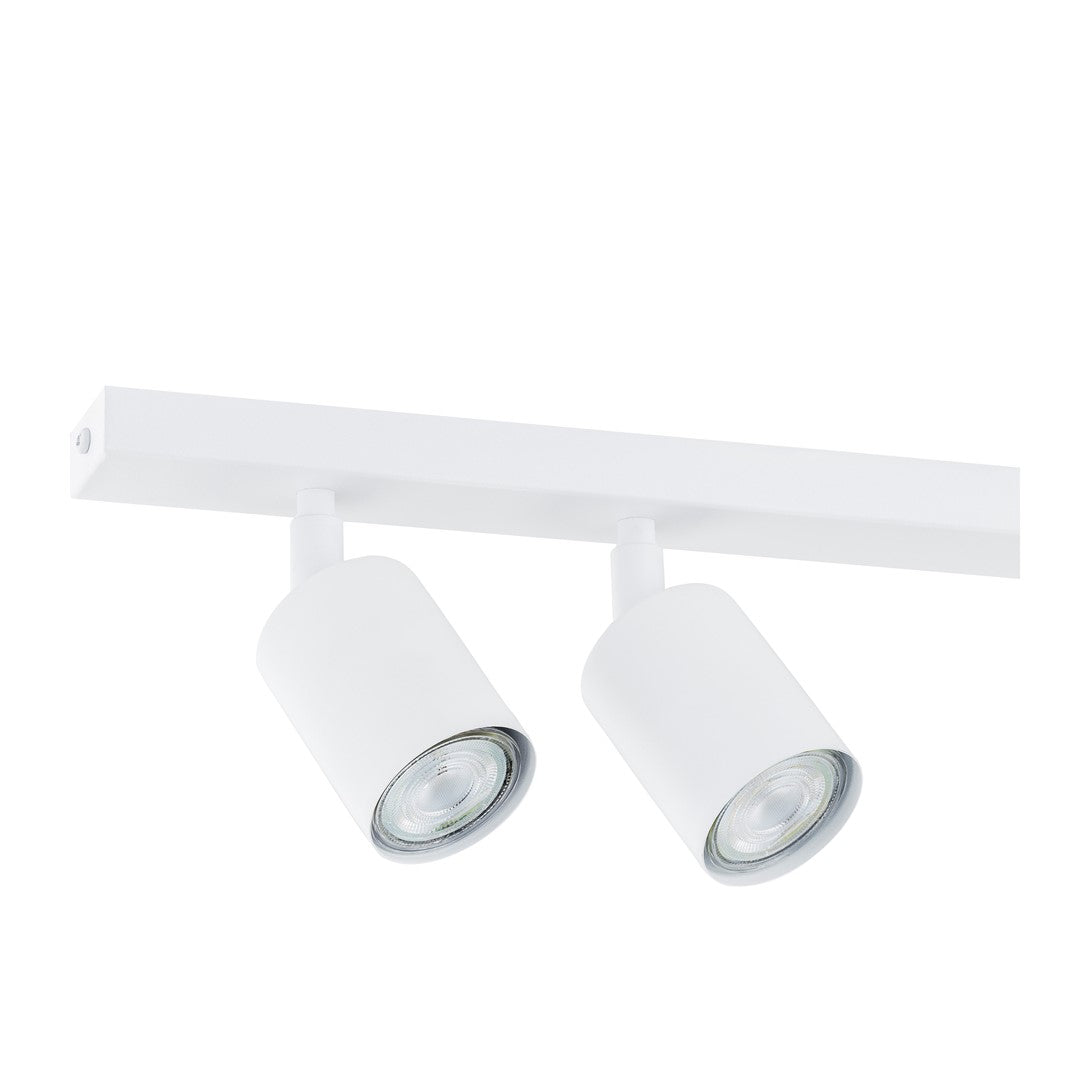 FLASH 6 White – Minimalistische plafondlamp met krachtige lichtverdeling