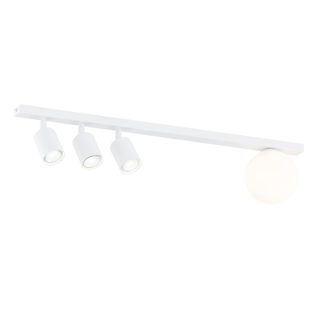 BASTER 4 White – Minimalistisch design met heldere uitstraling en veelzijdig karakter