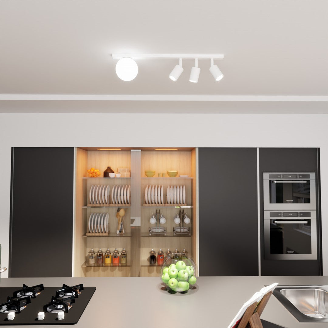 BASTER 4 White – Minimalistisch design met heldere uitstraling en veelzijdig karakter