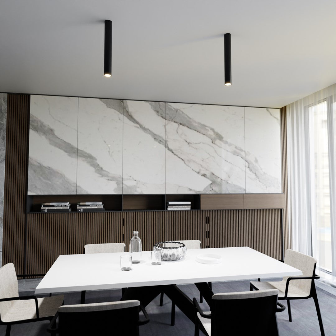 TECNO 1L Black – Verfijnde spotverlichting in strak zwart design