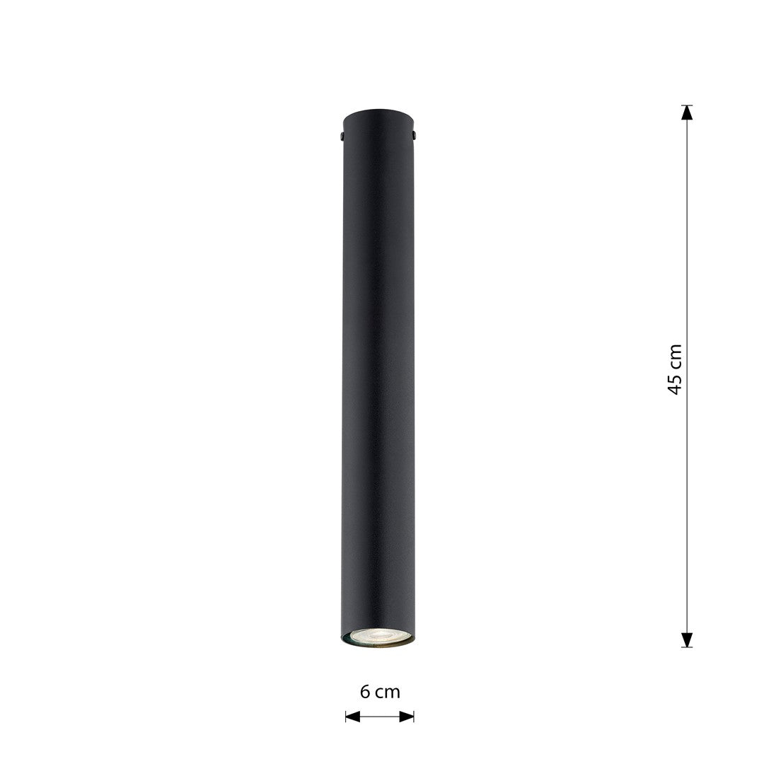 TECNO 1L Black – Verfijnde spotverlichting in strak zwart design