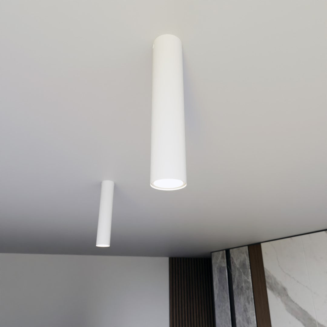 TECNO 1M White – Strakke minimalistische spot met maximale veelzijdigheid