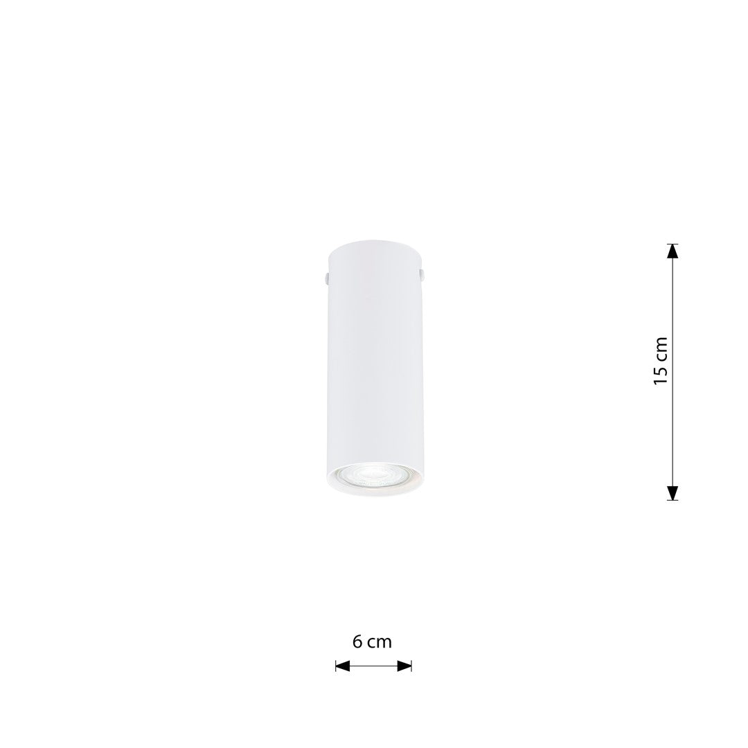 TECNO 1S White – Compacte spotlamp met grootse lichtkwaliteit