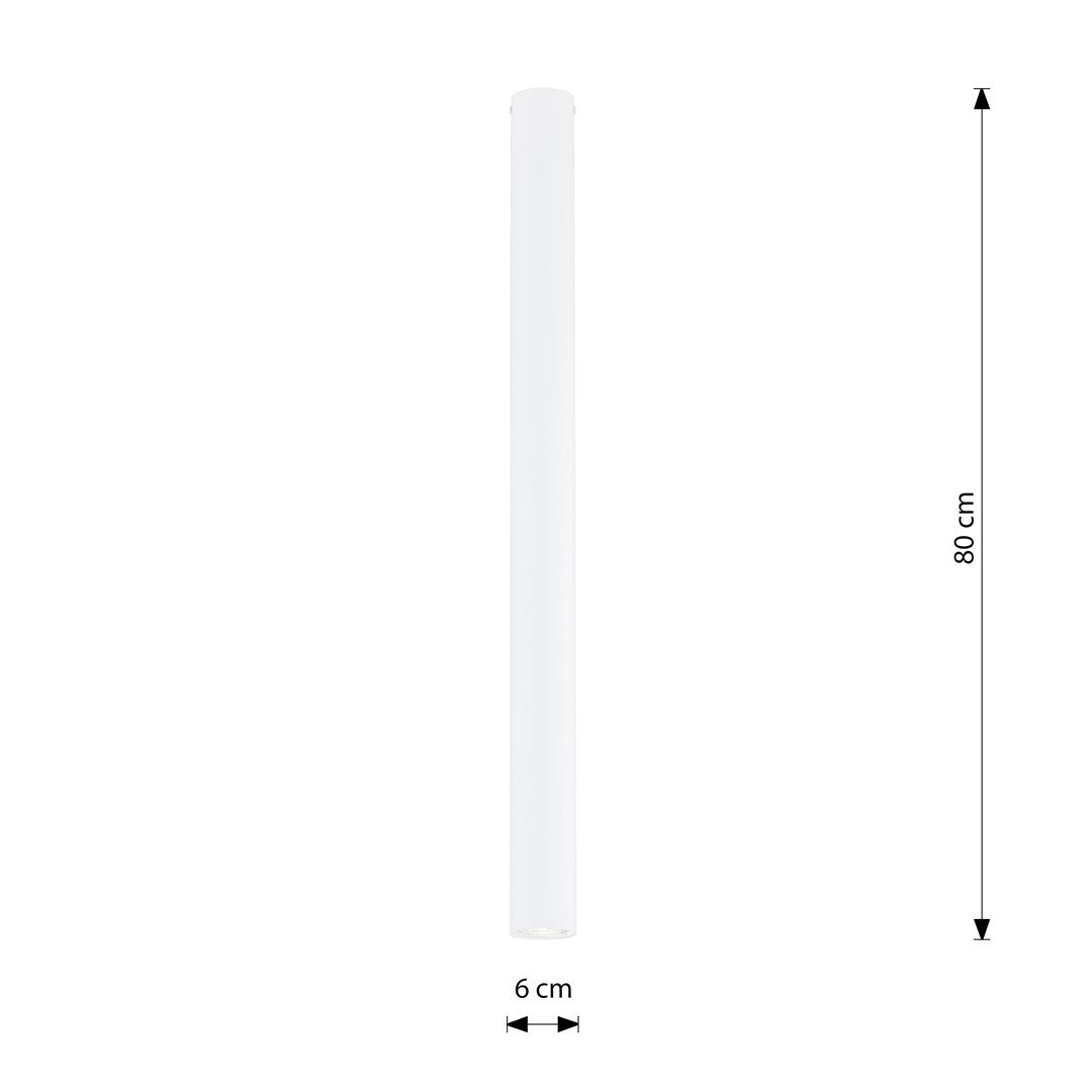 TECNO 1XXL White – Minimalistische XXL-spot voor krachtige, gerichte verlichting