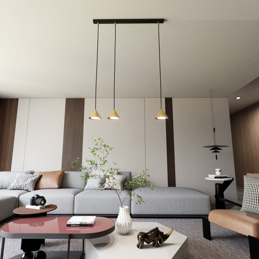 ELIT 3 Black Gold – Strakke luxe met gouden flair voor moderne interieurs