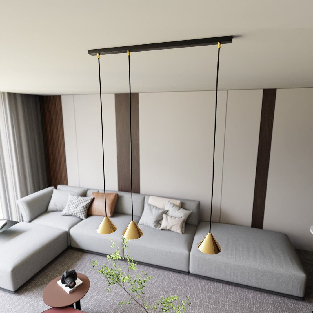 ELIT 3 Black Gold – Strakke luxe met gouden flair voor moderne interieurs