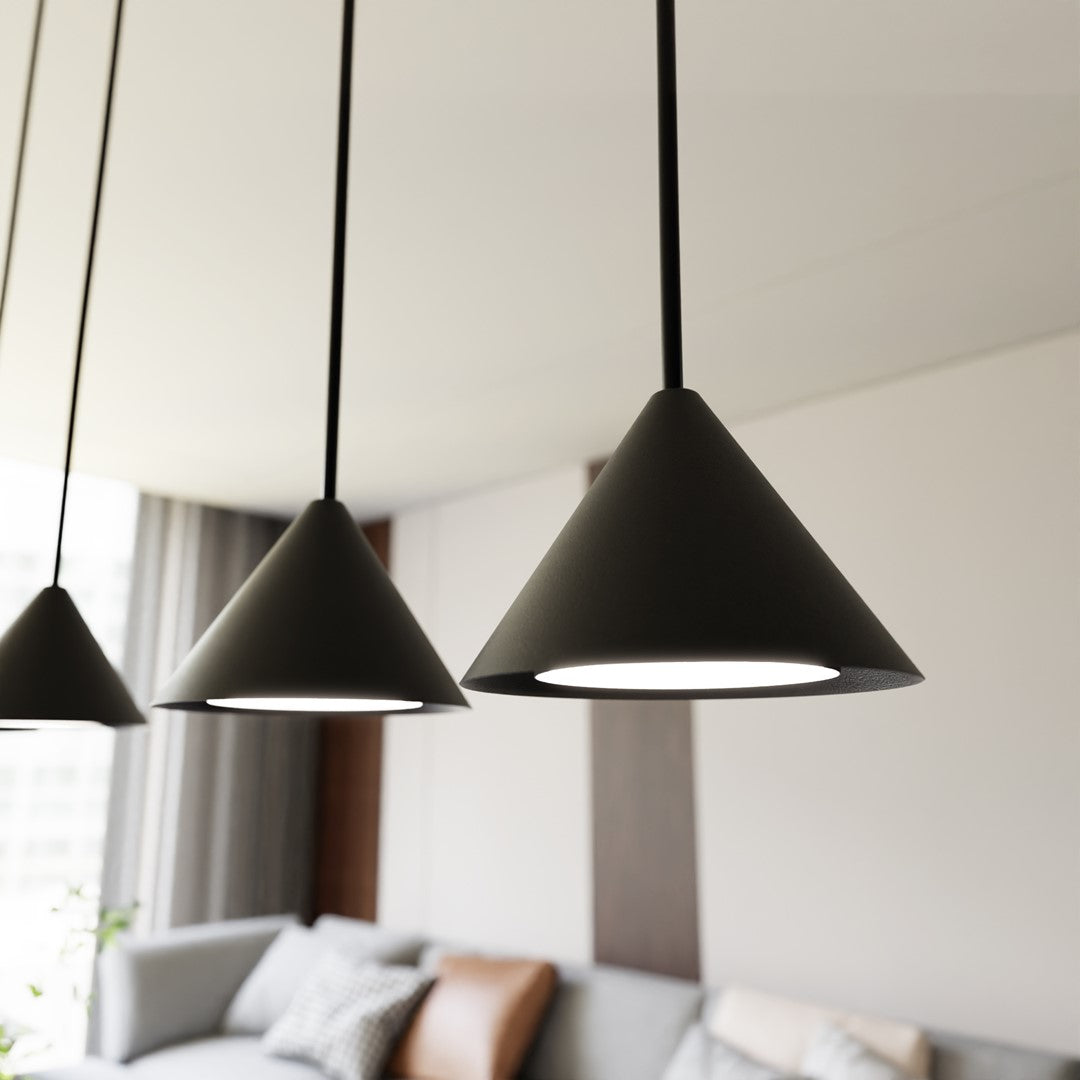 ELIT 6 Black – Statement hanglamp met minimalistische kracht en tijdloze stijl