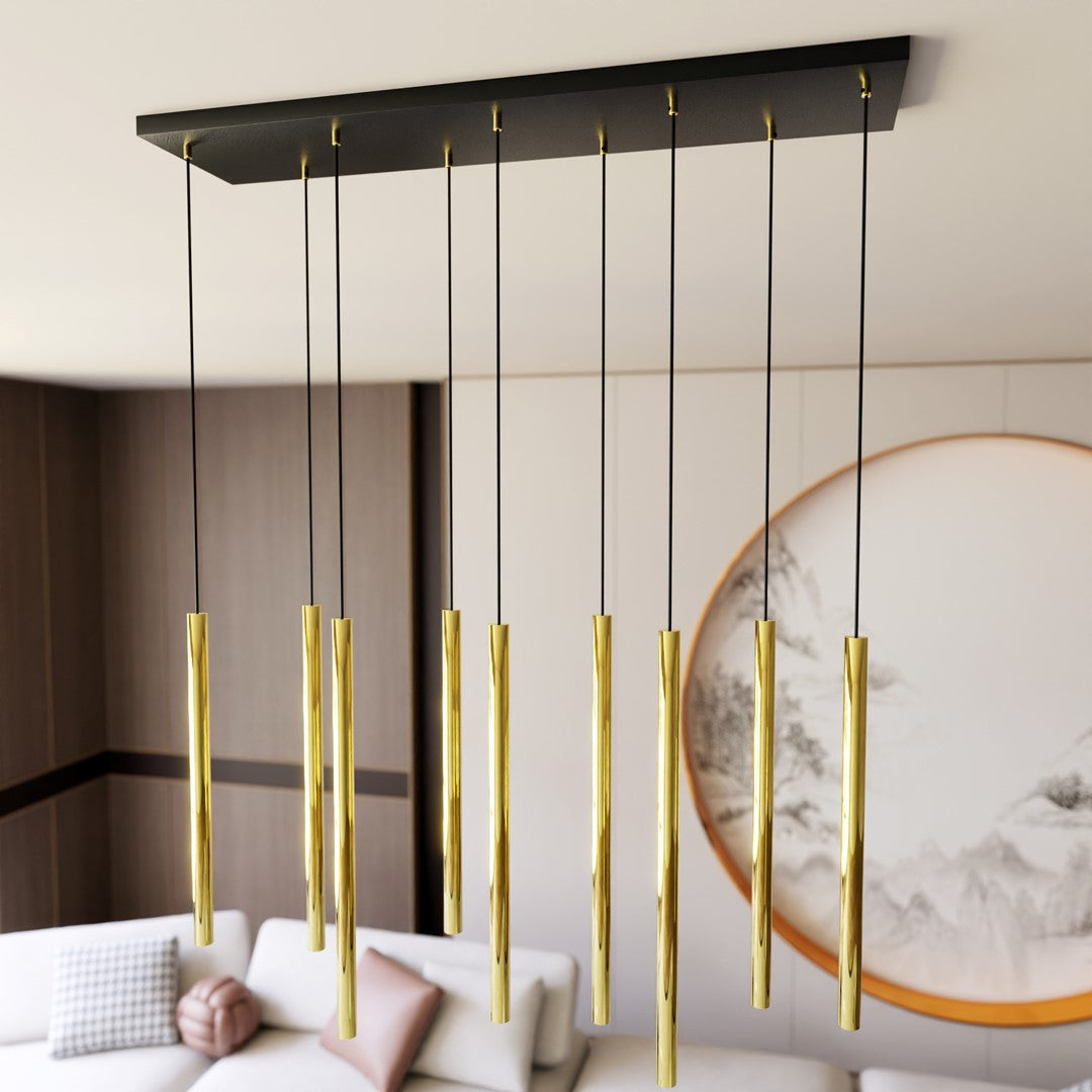SELTER 9 GOLD Luxueuze Eyecatcher met Gouden Glamour – Breng Elegant Licht in je Interieur