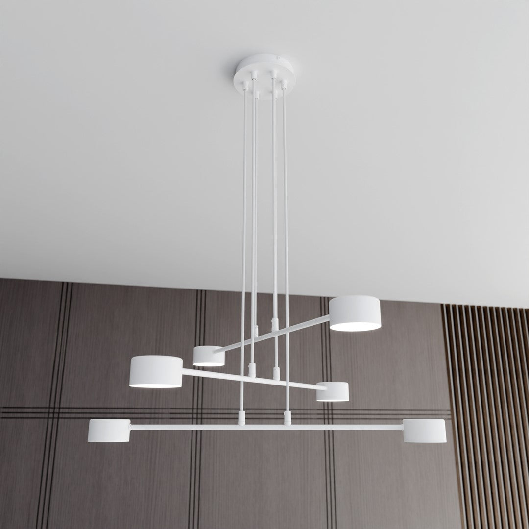 MODUS 6 White – Scandinavische elegantie met architectonische balans
