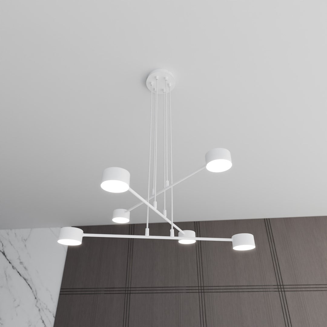 MODUS 6 White – Scandinavische elegantie met architectonische balans
