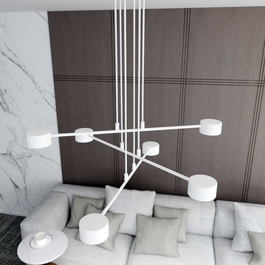 MODUS 6 White – Scandinavische elegantie met architectonische balans