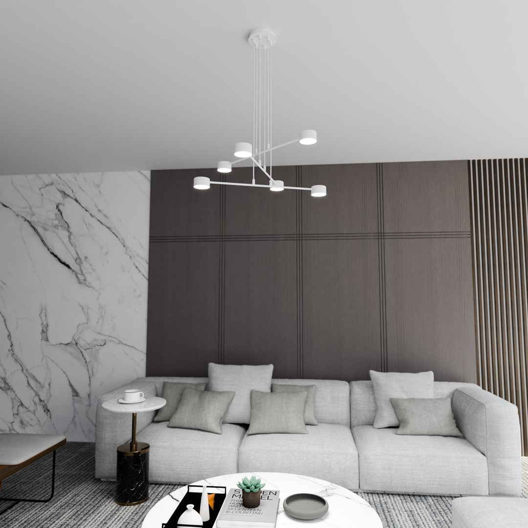 MODUS 6 White – Scandinavische elegantie met architectonische balans