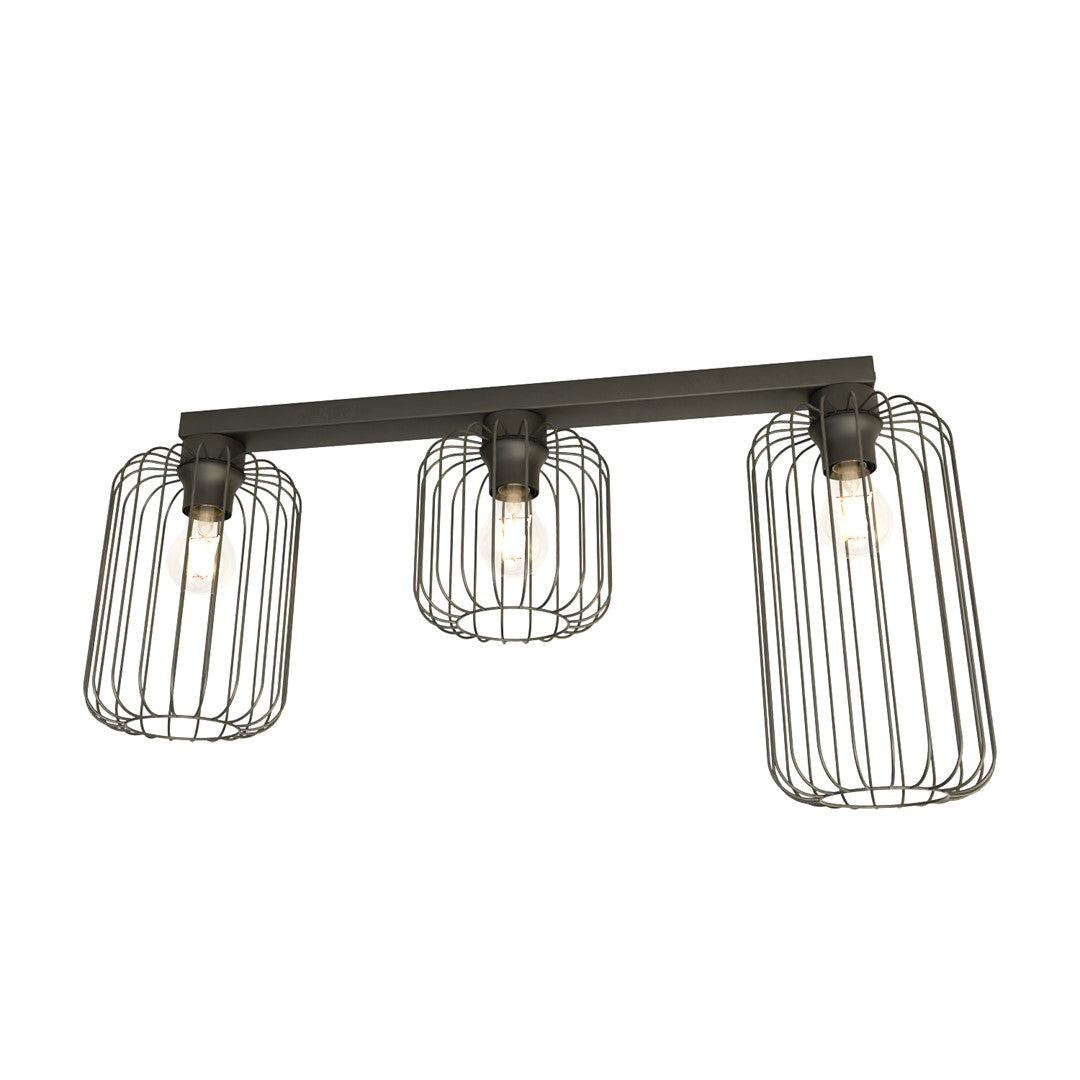 BARN 3 – Robuuste draadlamp in loft-stijl voor een industrieel interieur