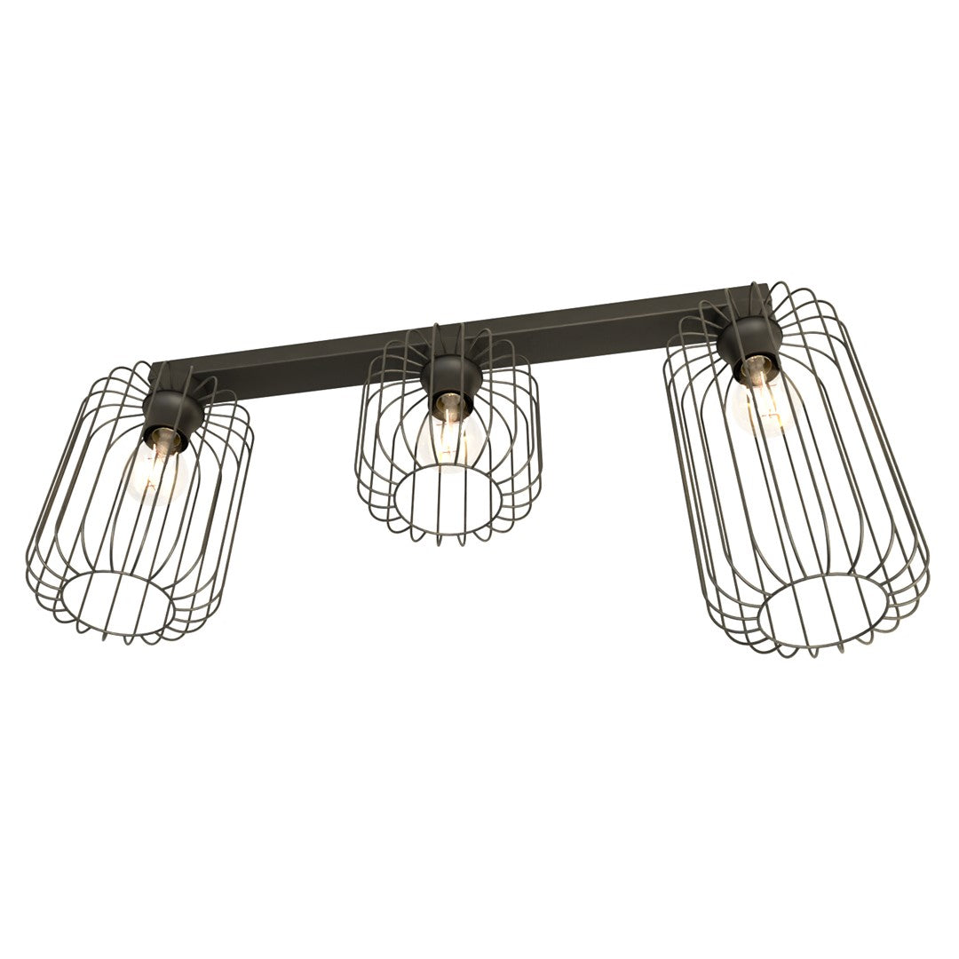 BARN 3 – Robuuste draadlamp in loft-stijl voor een industrieel interieur