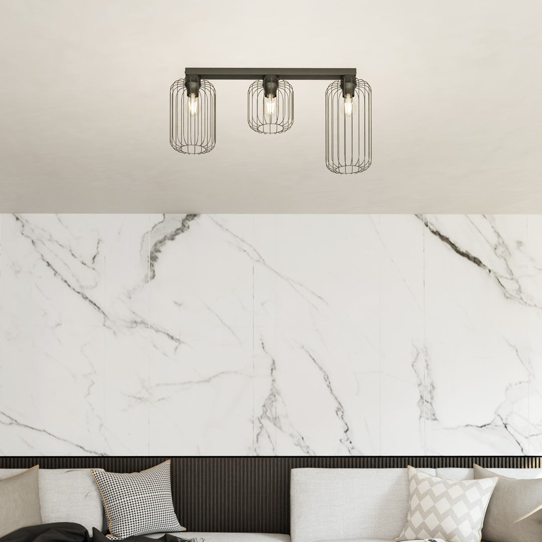 BARN 3 – Robuuste draadlamp in loft-stijl voor een industrieel interieur