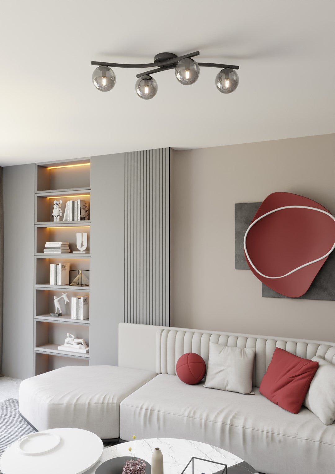 OPUS 4 Black Grafit – Minimalistische klasse met subtiel diffuus licht