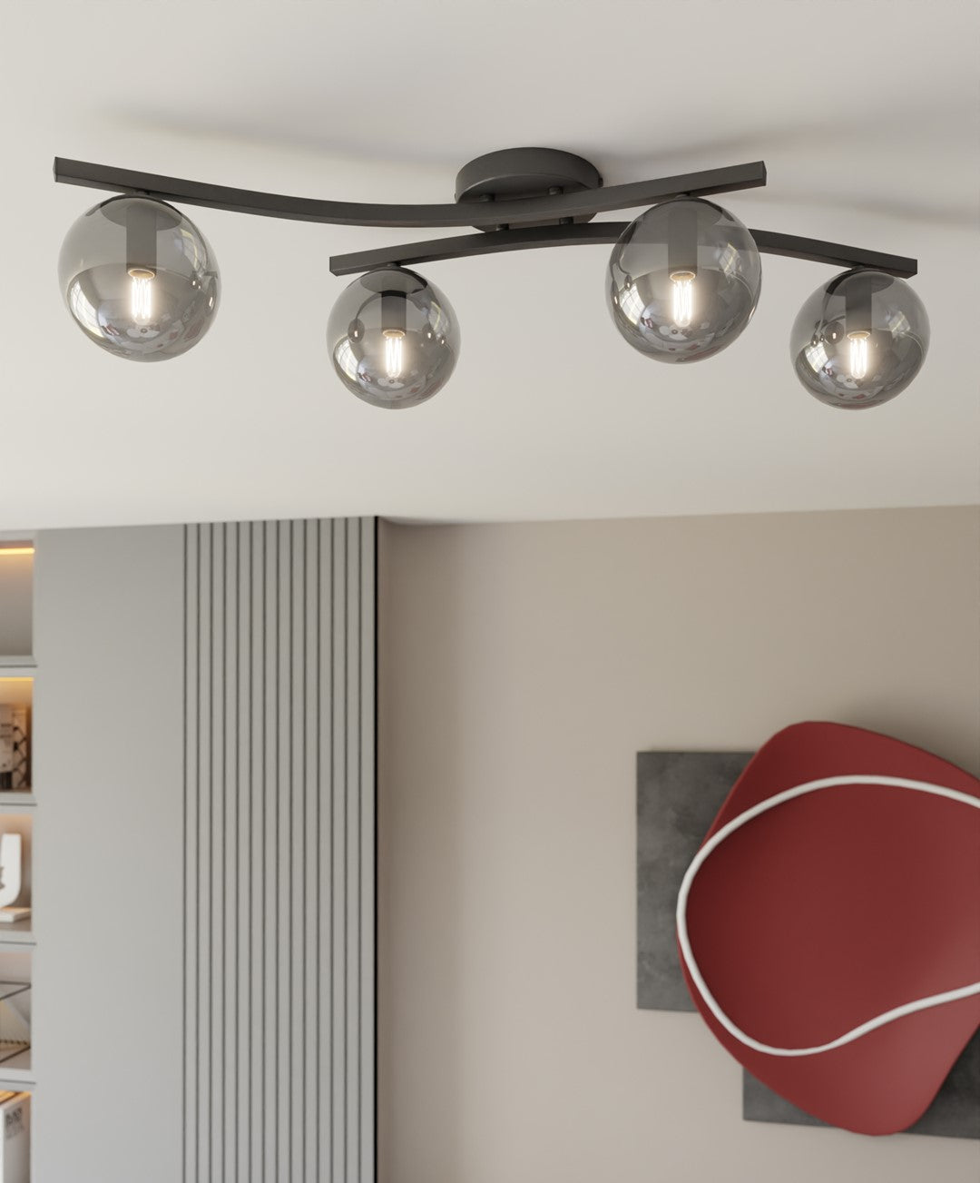 OPUS 4 Black Grafit – Minimalistische klasse met subtiel diffuus licht