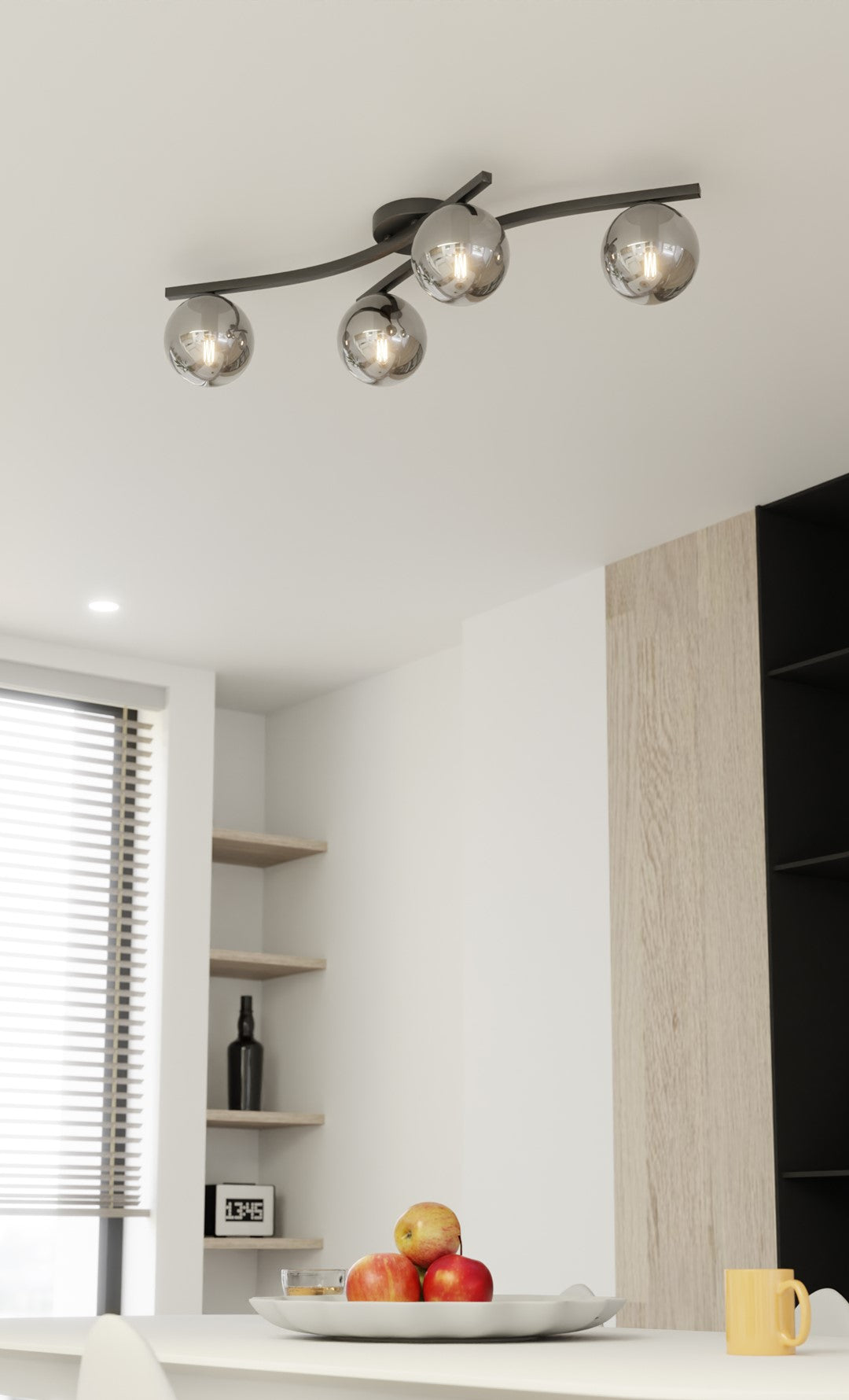 OPUS 4 Black Grafit – Minimalistische klasse met subtiel diffuus licht